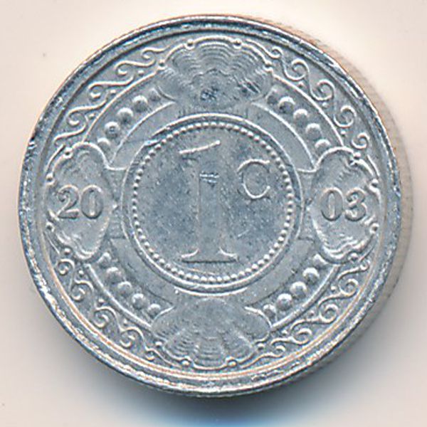Антильские острова, 1 цент (2003 г.)
