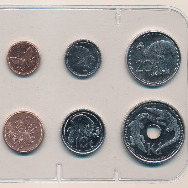 Папуа - Новая Гвинея, Набор монет
