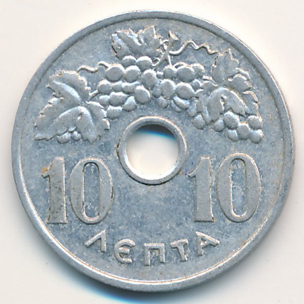 Греция, 10 лепт (1954 г.)