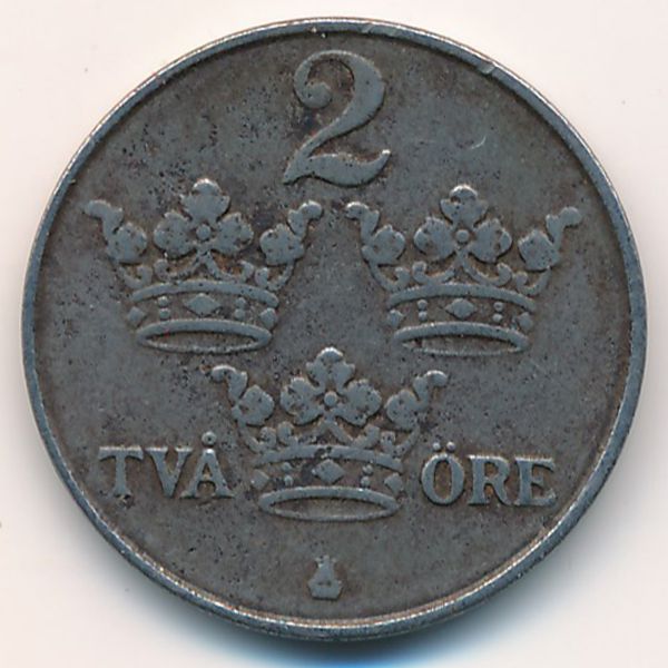 Швеция, 2 эре (1919 г.)