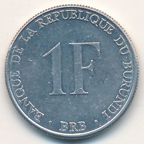 Бурунди, 1 франк (1980 г.)