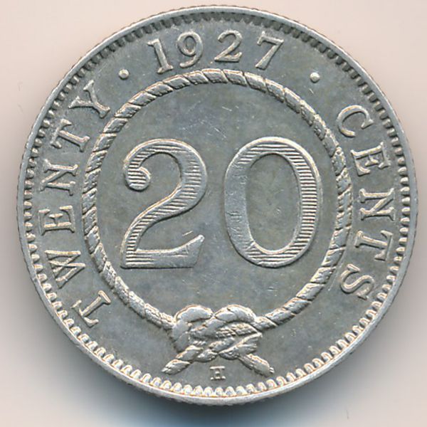 Саравак, 20 центов (1927 г.)