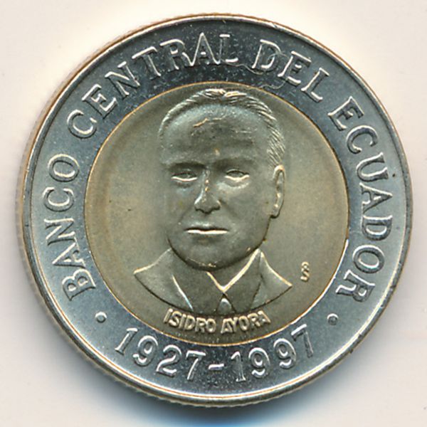 Эквадор, 500 сукре (1997 г.)