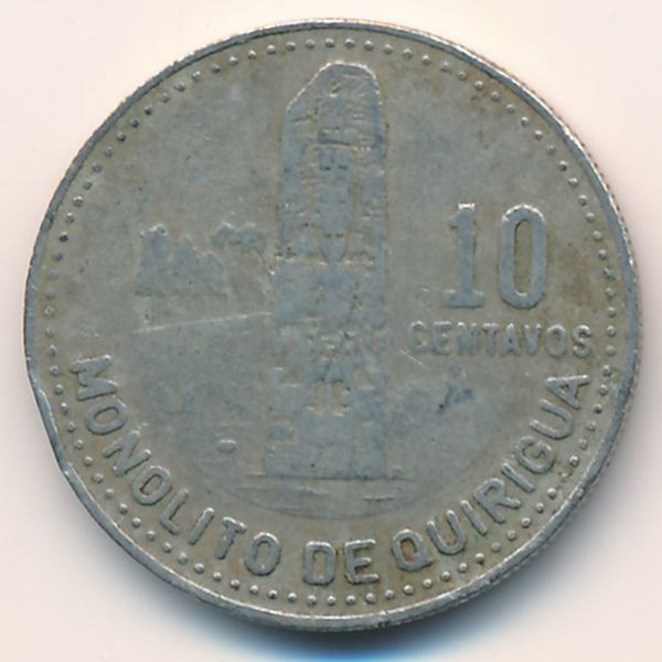 Гватемала, 10 сентаво (1983 г.)