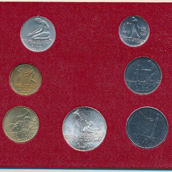 Ватикан, Набор монет (1978 г.)