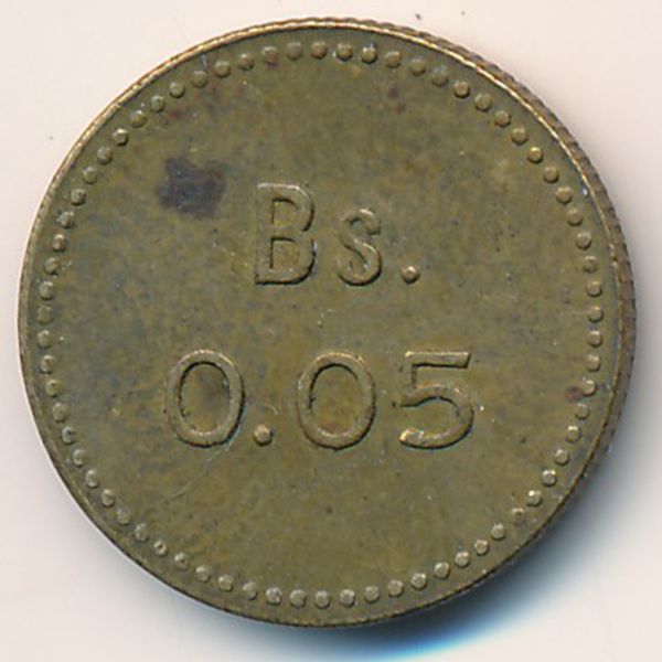 Провиденсия, 0,05 боливара (1939 г.)