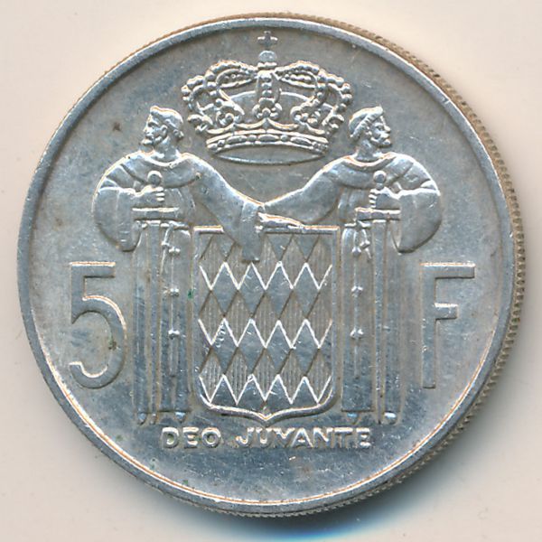 Монако, 5 франков (1966 г.)