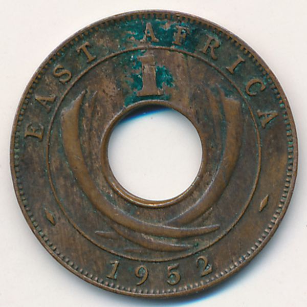 Восточная Африка, 1 цент (1952 г.)