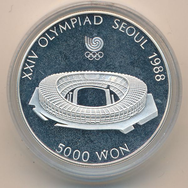 Южная Корея, 5000 вон (1987 г.)