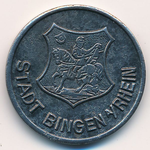 Bingen (Rhein), 50 пфеннигов, 1919