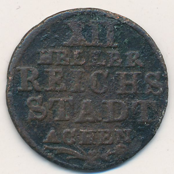 Ахен, 12 геллеров (1765 г.)