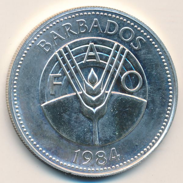Барбадос, 50 долларов (1984 г.)