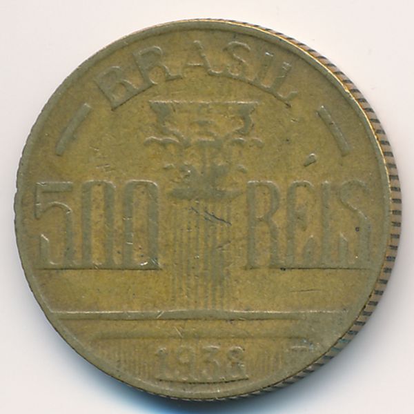 Бразилия, 500 рейс (1938 г.)