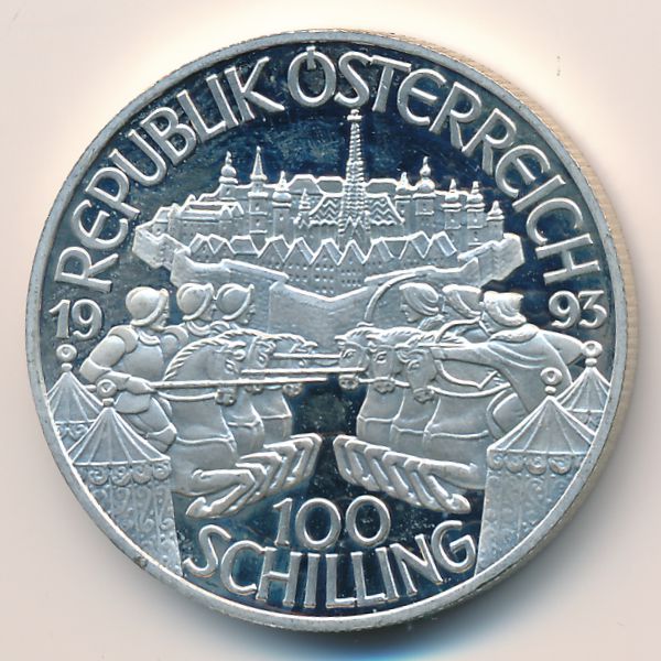 Австрия, 100 шиллингов (1993 г.)