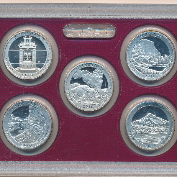 США, Набор монет (2010 г.)
