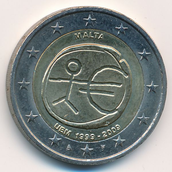 Мальта, 2 евро (2009 г.)