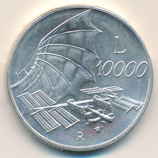 Италия, 10000 лир (2000 г.)