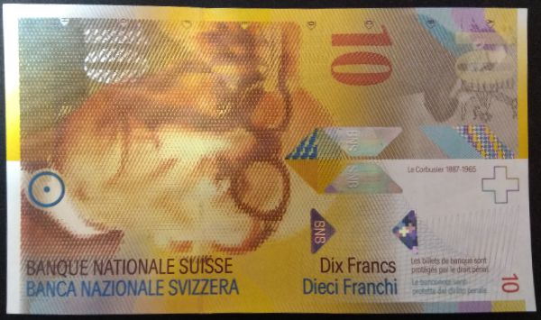 Швейцария, 10 франков