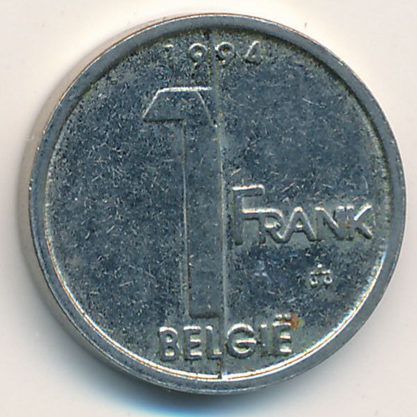 Бельгия, 1 франк (1994 г.)