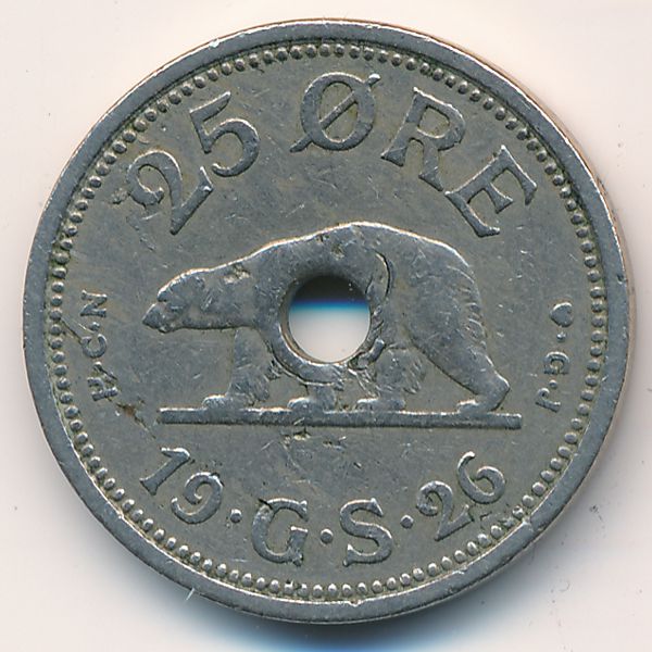 Гренландия, 25 эре (1926 г.)