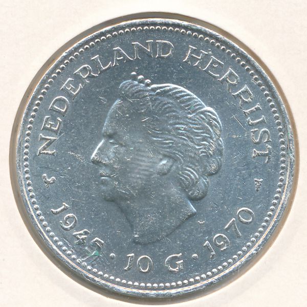 Нидерланды, 10 гульденов (1970 г.)