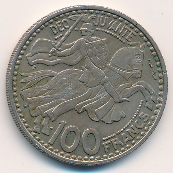 Монако, 100 франков (1950 г.)