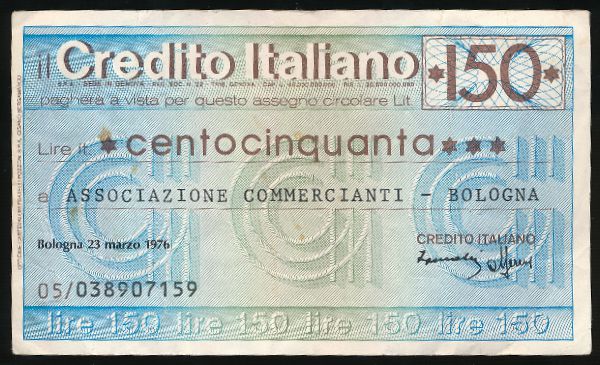 Италия, 150 лир (1976 г.)