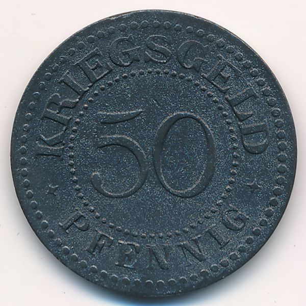 Золинген., 50 пфеннигов (1917 г.)