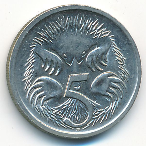Австралия, 5 центов (1988 г.)