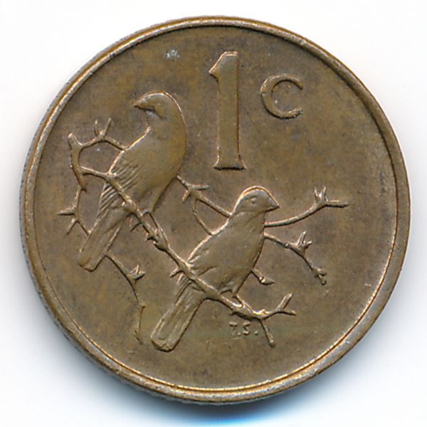 ЮАР, 1 цент (1981 г.)