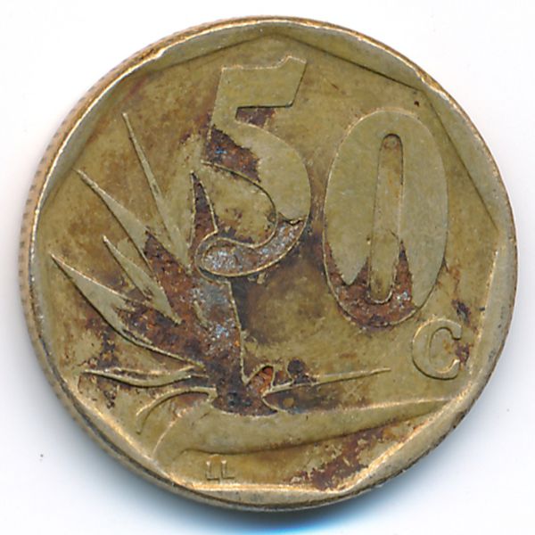 ЮАР, 50 центов (1996 г.)