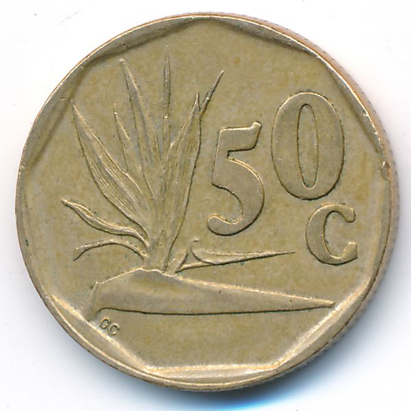 ЮАР, 50 центов (1993 г.)