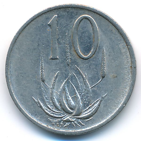 ЮАР, 10 центов (1980 г.)