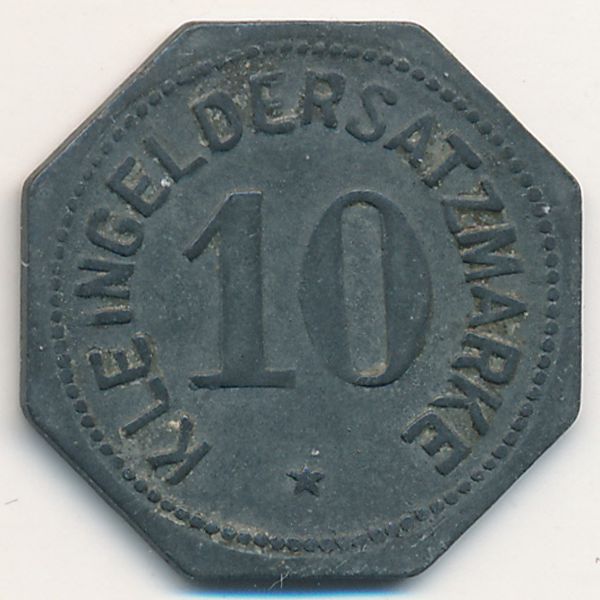 Бамберг., 10 пфеннигов (1917 г.)