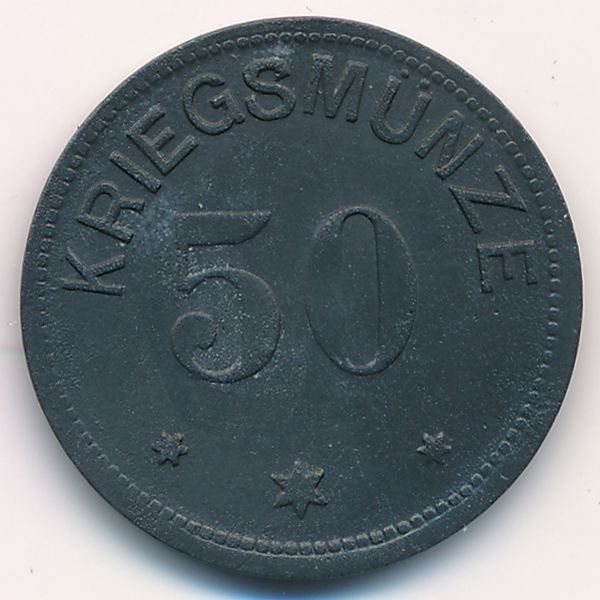Кемптен., 50 пфеннигов (1917 г.)