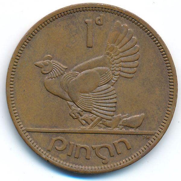 Ирландия, 1 пенни (1964 г.)