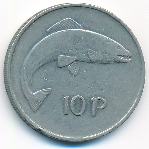 Ирландия, 10 пенсов (1976 г.)