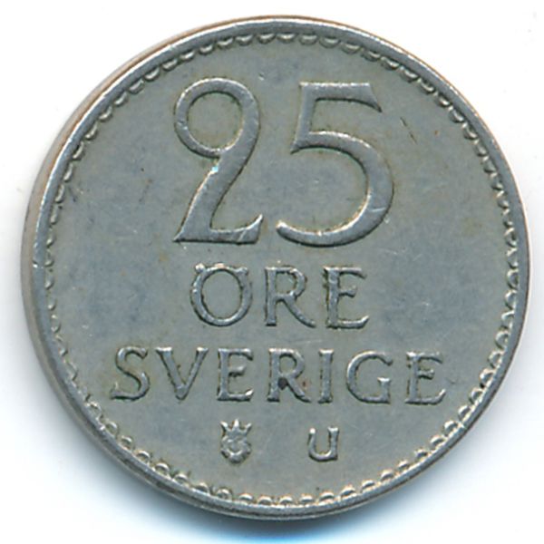 Швеция, 25 эре (1962 г.)