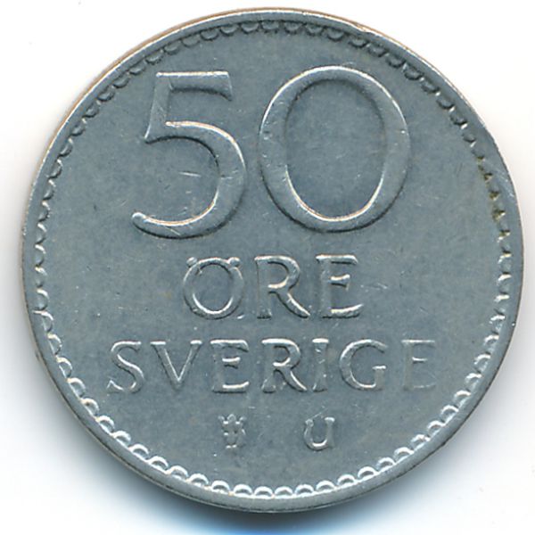 Швеция, 50 эре (1964 г.)