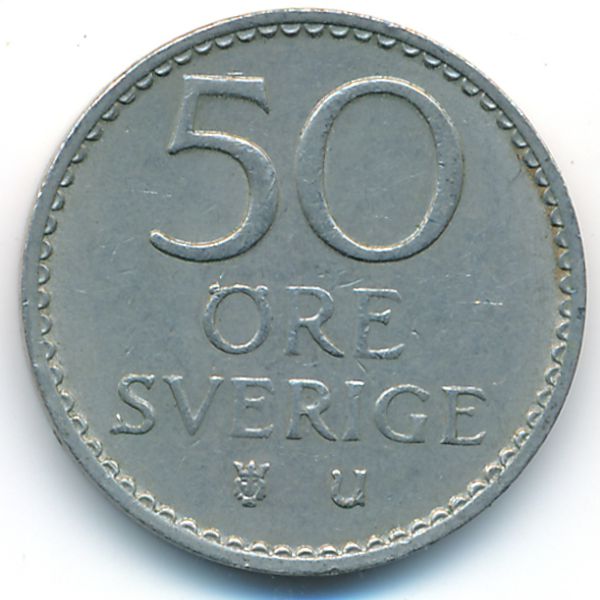 Швеция, 50 эре (1966 г.)