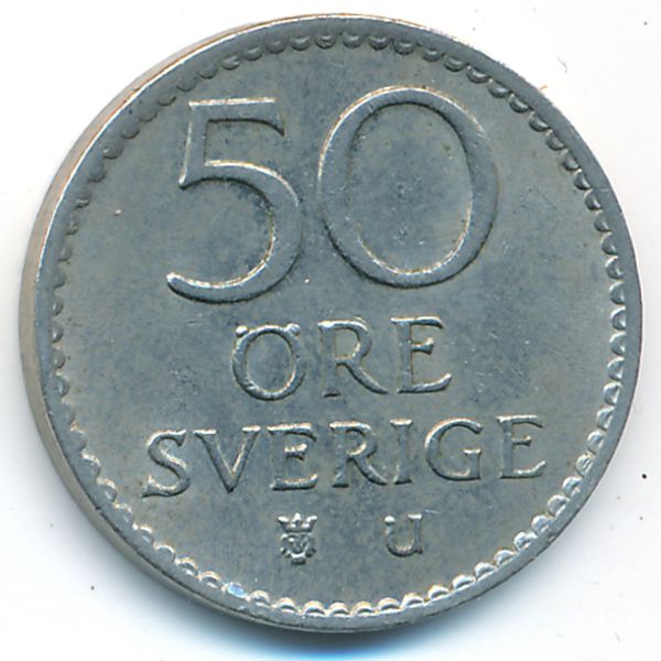 Швеция, 50 эре (1969 г.)