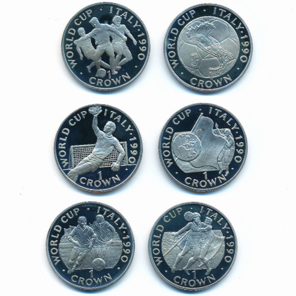 Гибралтар, Набор монет (1990 г.)