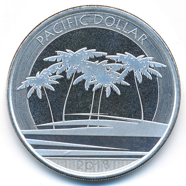 Фиджи, 1 доллар (2018 г.)