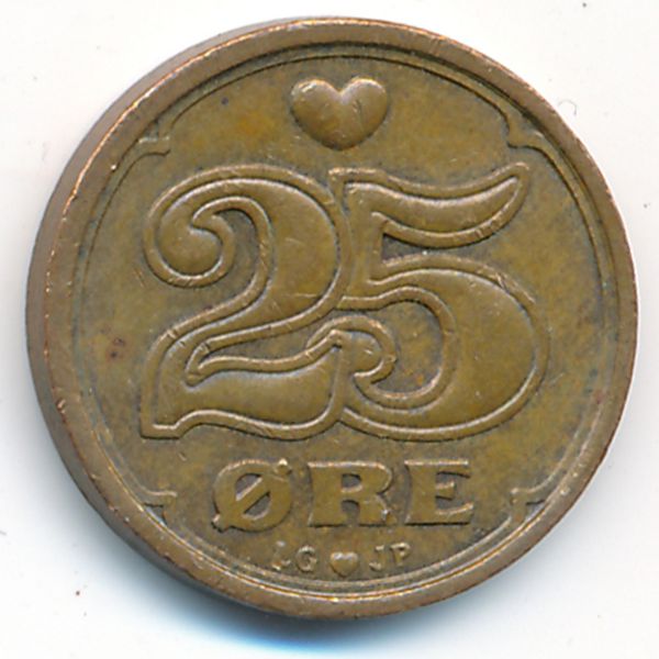 Дания, 25 эре (1993 г.)