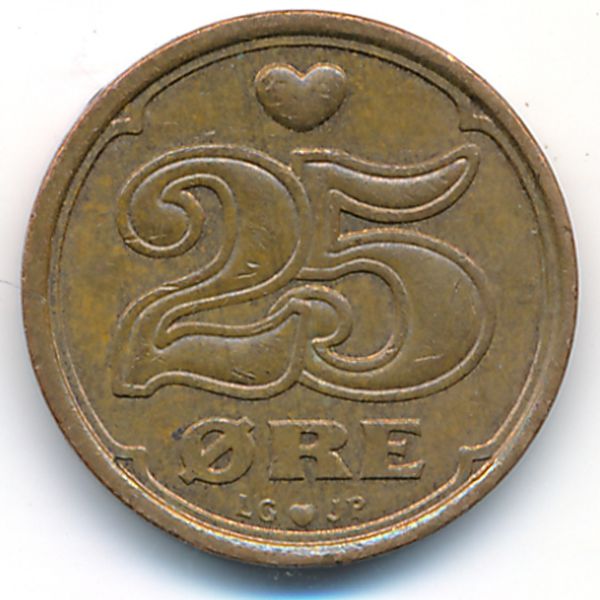 Дания, 25 эре (1995 г.)