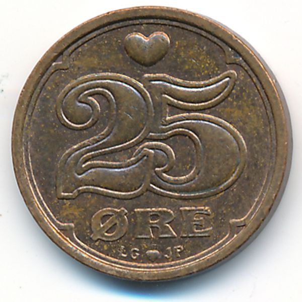 Дания, 25 эре (1996 г.)