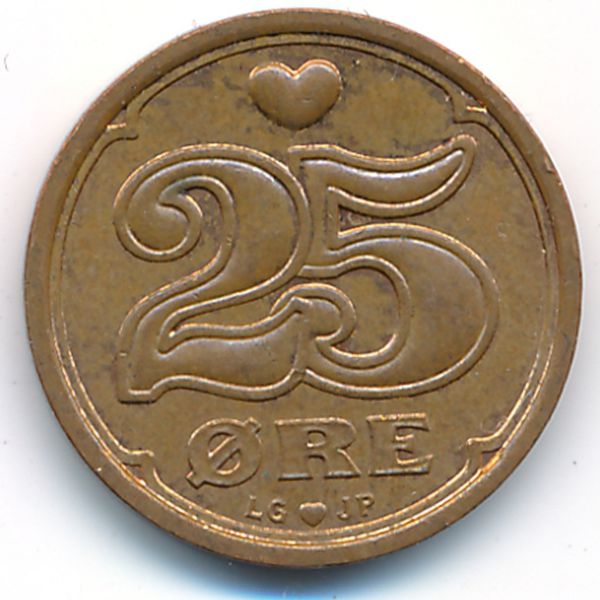 Дания, 25 эре (1998 г.)