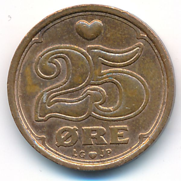 Дания, 25 эре (1999 г.)