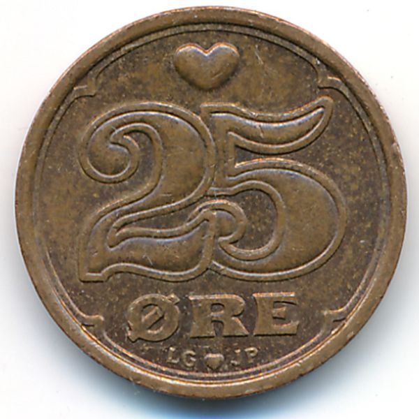 Дания, 25 эре (2001 г.)