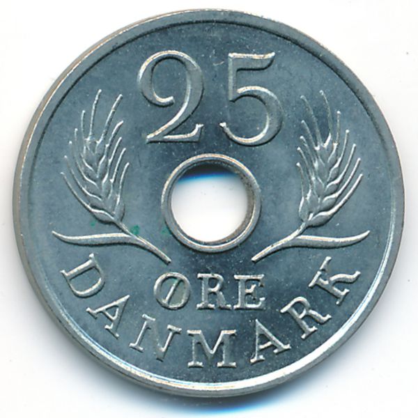 Дания, 25 эре (1967 г.)